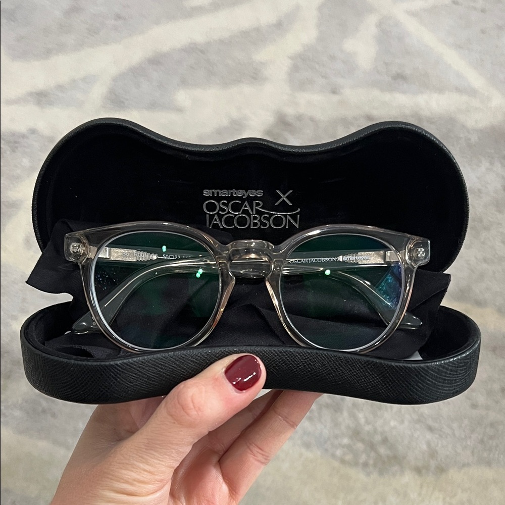 Oscar Jacobson Clear Frame Glasses